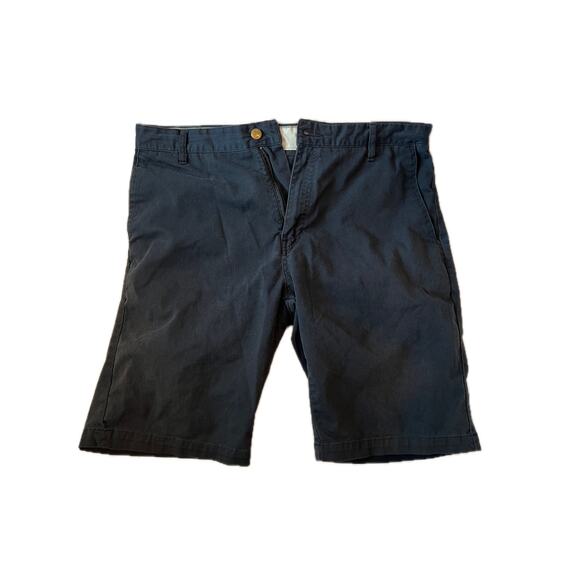 Volcom Blue Flat Front Chino Shorts Mens 36x8 - Picture 1 of 3